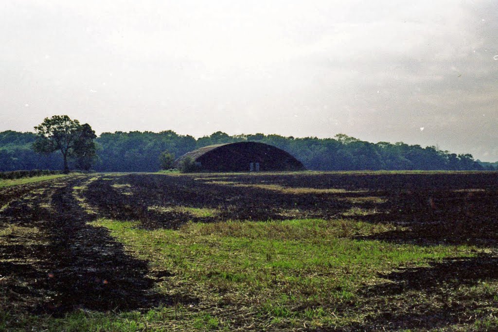 Battle of Britain aircraft hanger near Brentwood (Sept 1980)