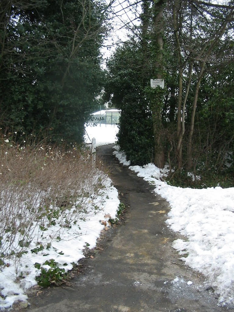 Entrance to the Tennis Club