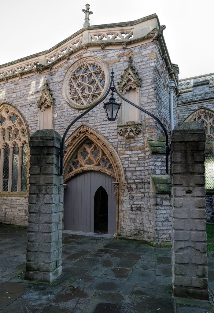 North entrance of the church - Jan 2014
