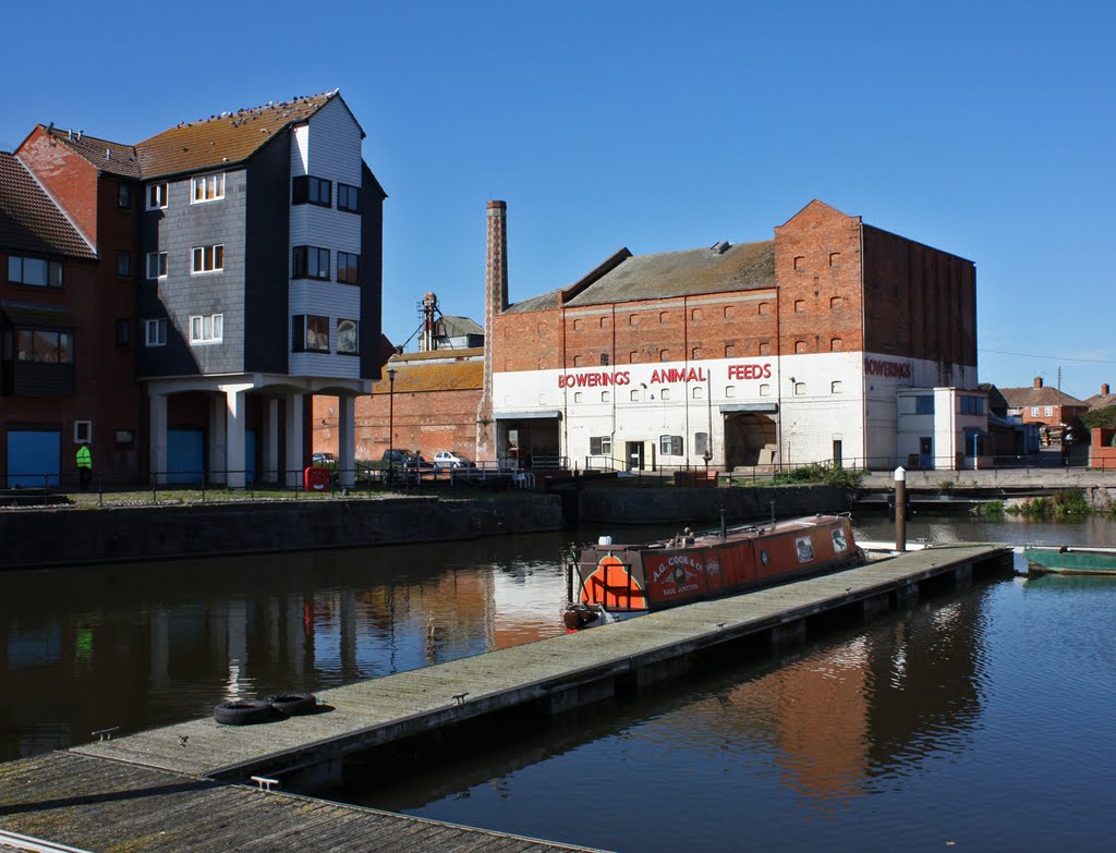 Bowerings at Bridgwater Docks - July 2009