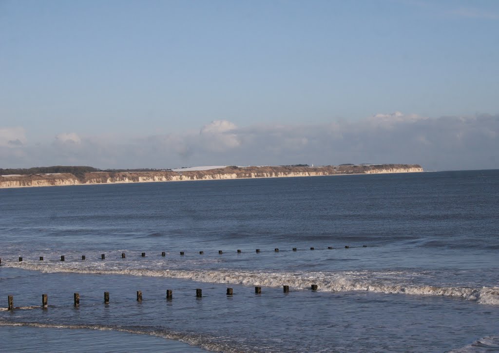 Sewerby & Flamborough Head from Bridlington 31st January 2010