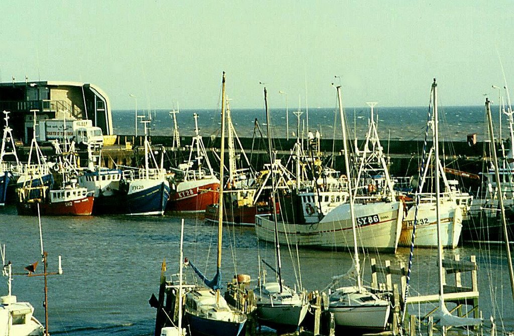 Bridlington. Fischereihafen