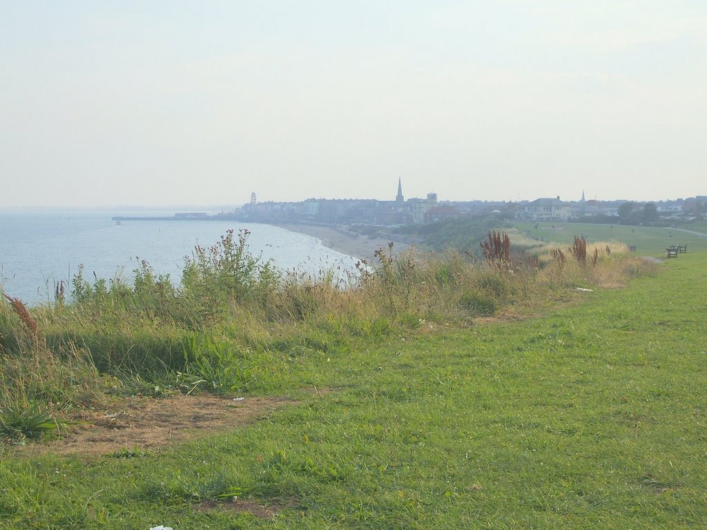 Bridlington Quay from near Limekiln Lane