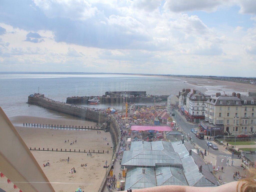 View southwards from the eye