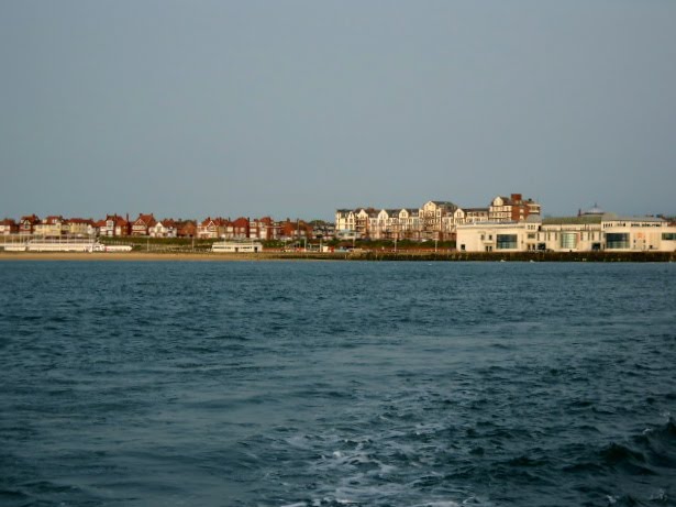 Bridlington Sea Front from the Sea