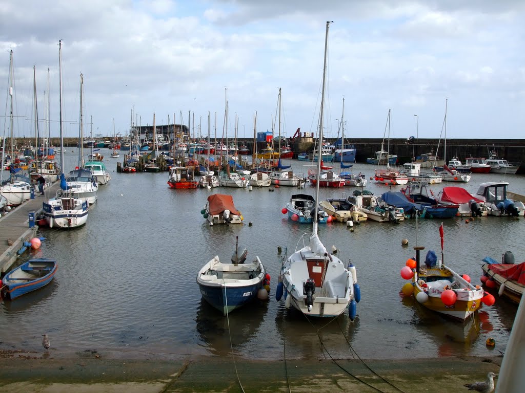 Boats in the Harbour, Bridlington, East Yorkshire
