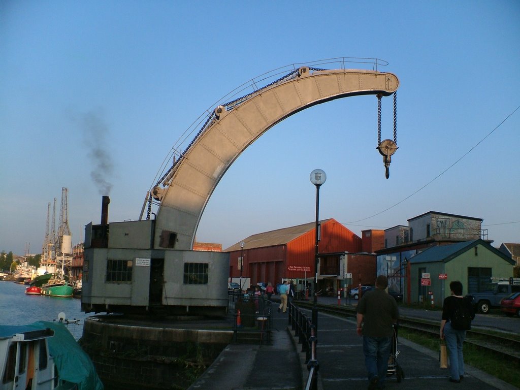 Working Fairbairn crane Steam Crane
