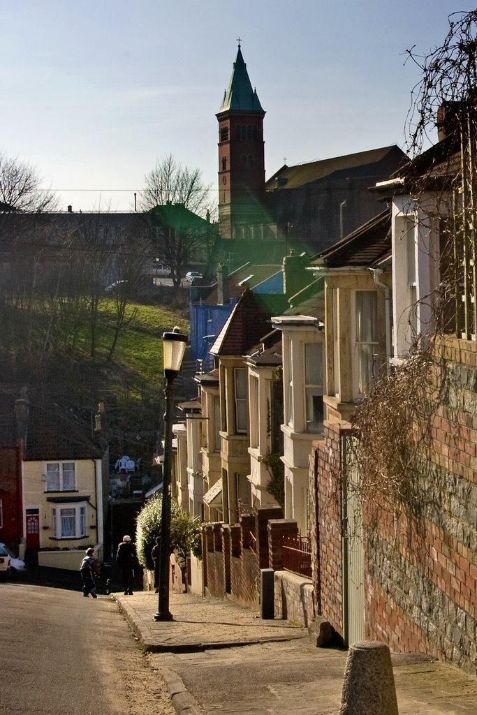 Bristol - Looking down Vale Street