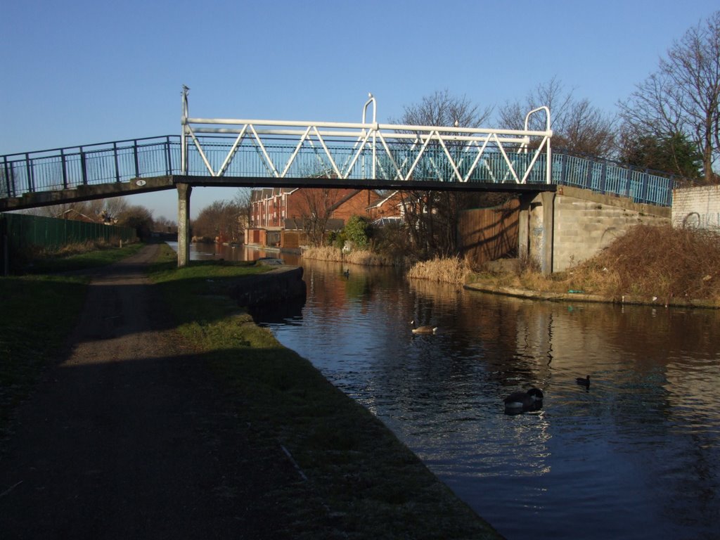 Pedestrian Bridge No 3 Over The Leeds & Liverpool Canal.
