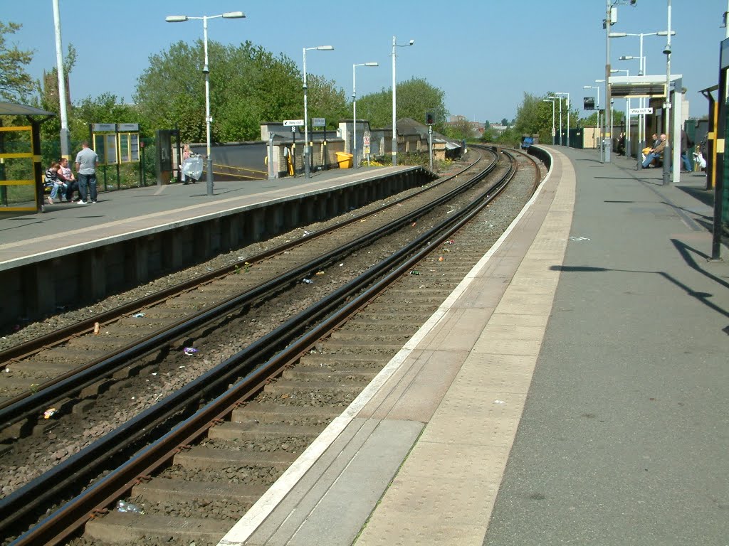 Bootle New Strand Station, Looking North.