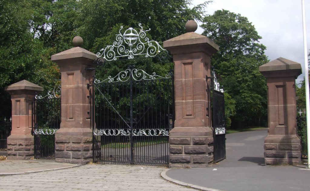 Main Gates To The Derby Park