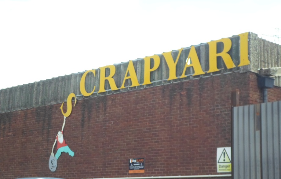 Scrap yard Nuffield Industial Estate - Poole