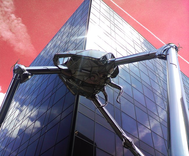 Woking - Martian Tripod from War of the Worlds