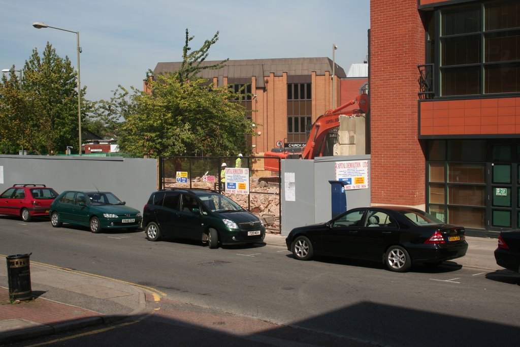 Goldsworth Rd after demolition