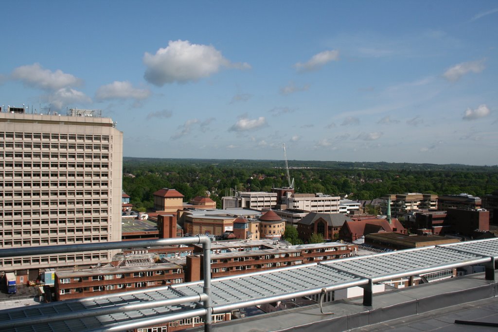 1. Woking Centre from Centrium roof