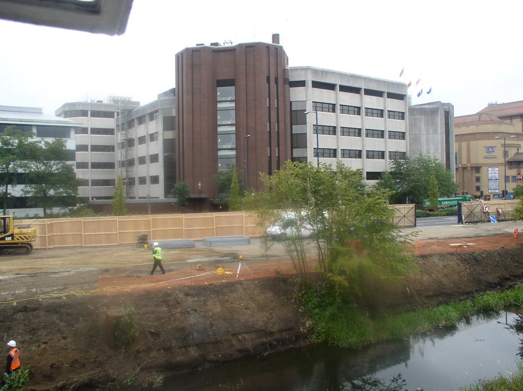 Unique view of Council Offices - Oct 2005