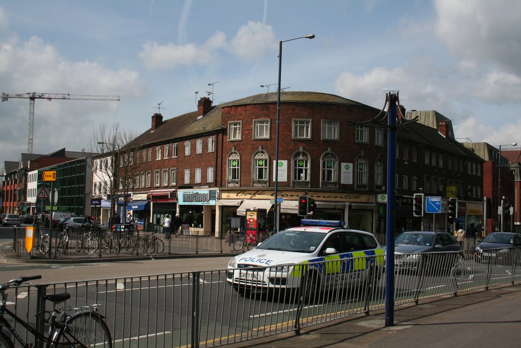 Victoria Way/Goldsworth Rd corner April 08