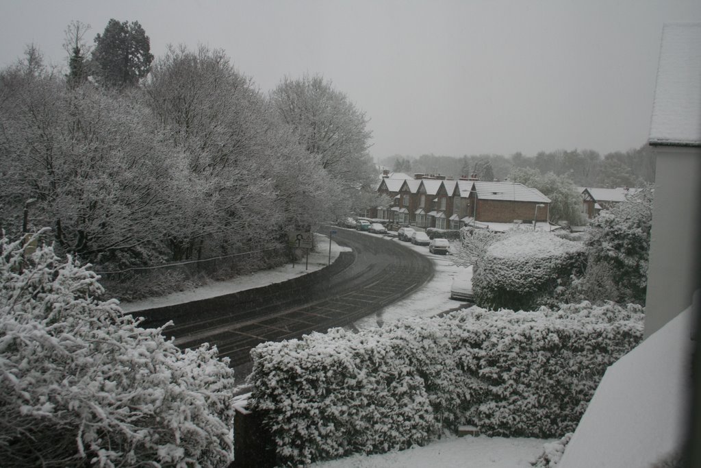 St Johns Road after Easter