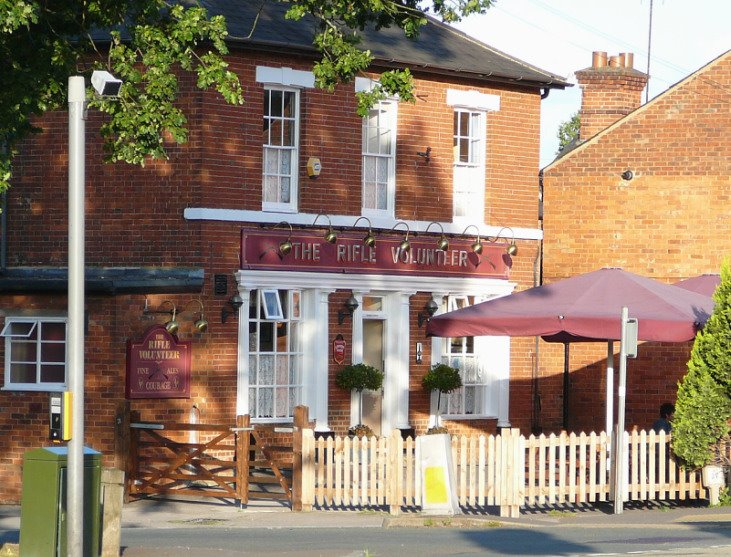 The Rifle Volunteer Pub at Wokingham