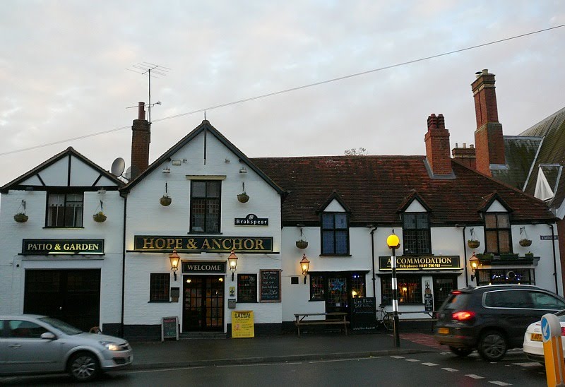 The Hope & Anchor Pub in Wokingham