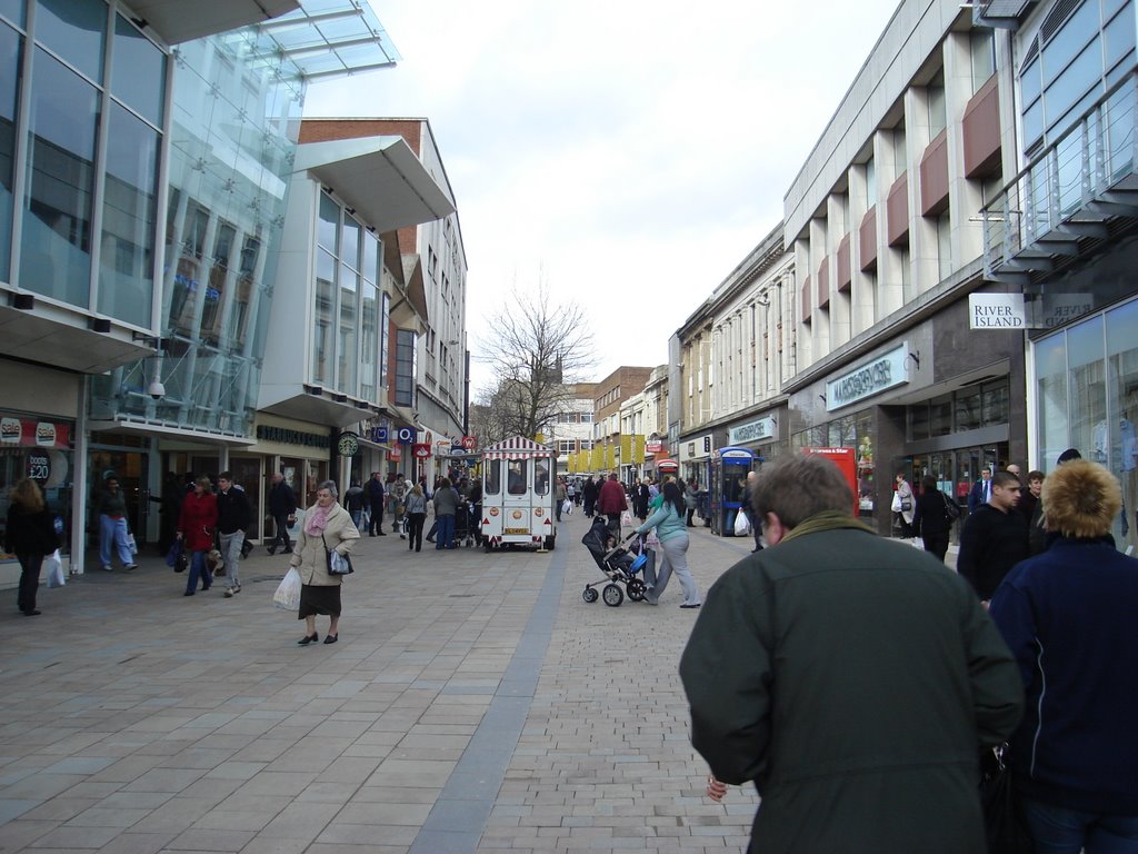 Dudley street,. Wolverhampton - UK