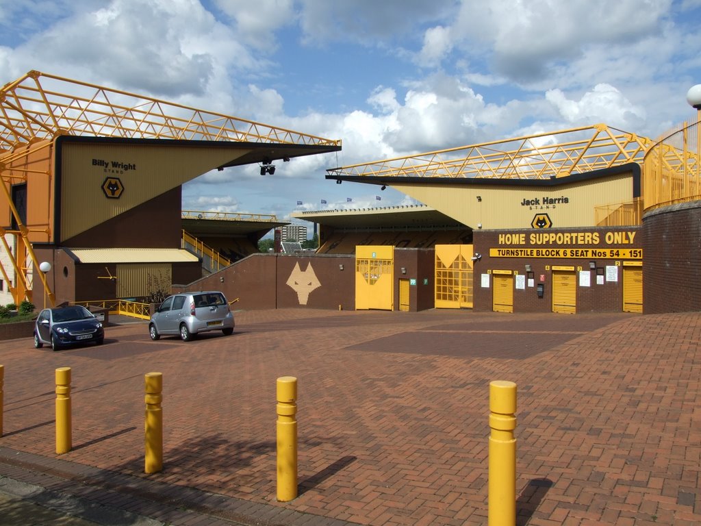 Molineux Stadium stands, Wolverhampton