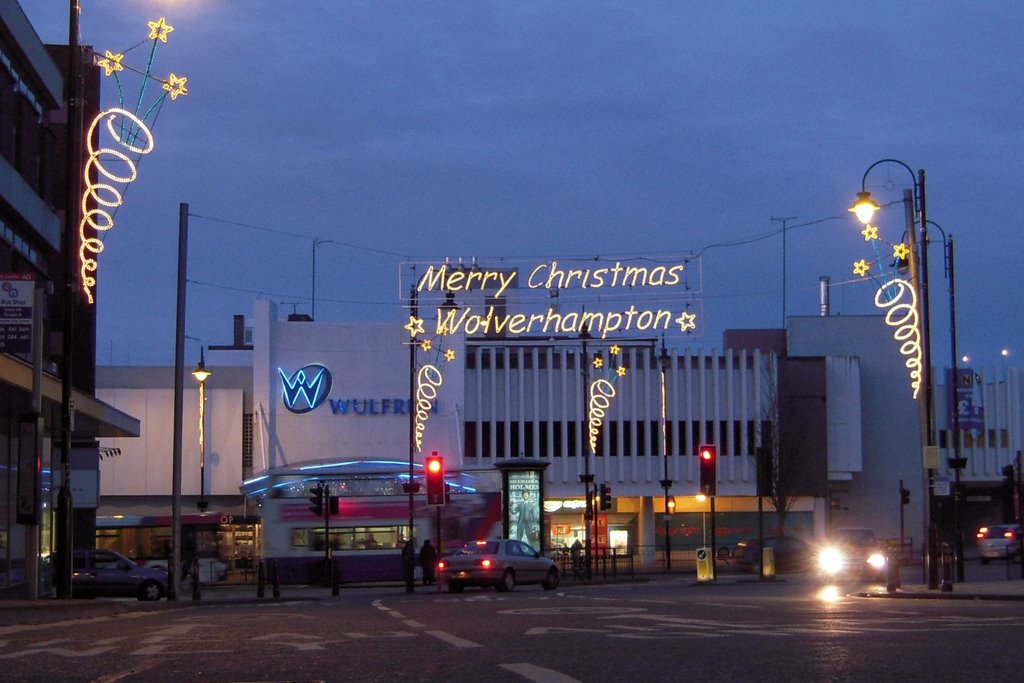 Christmas Lights Wolverhampton 2009