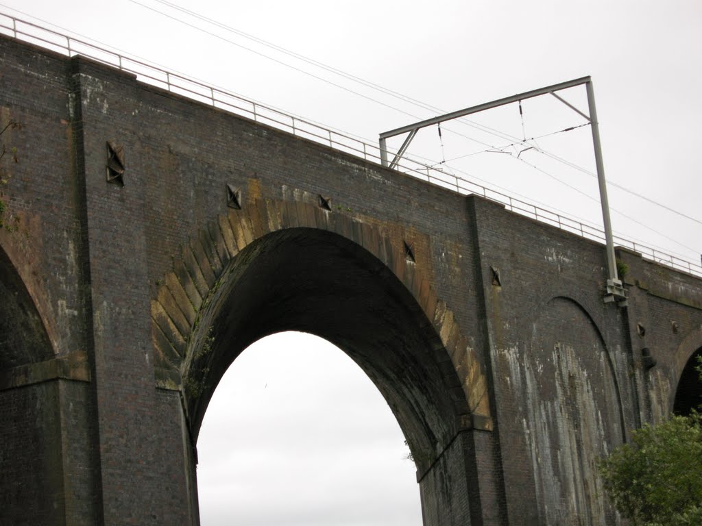 Skew Arch of Oxley Viaduct over the Birmingham Canal Main Line (Grade II Listed Building)