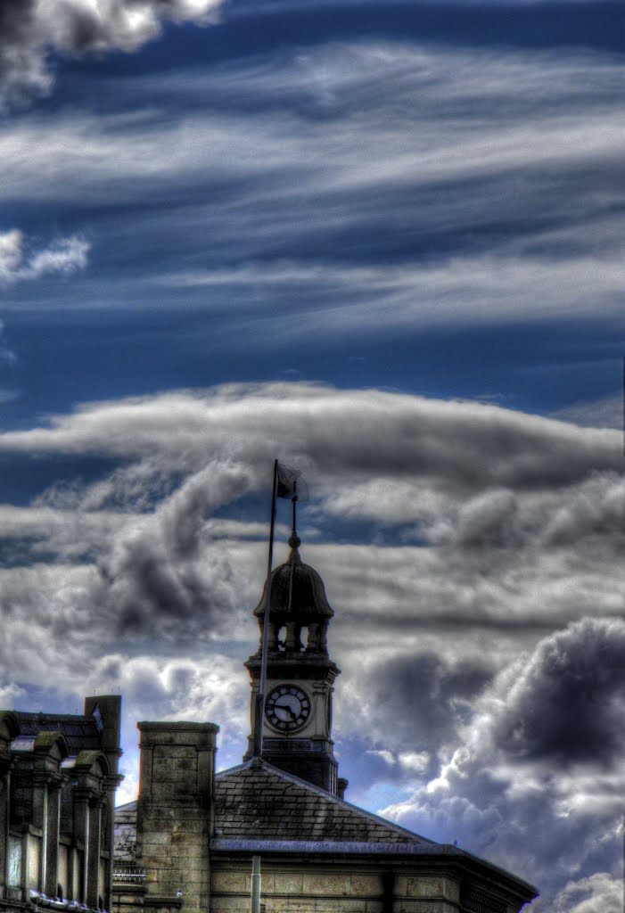 Glossop Town Hall Clock