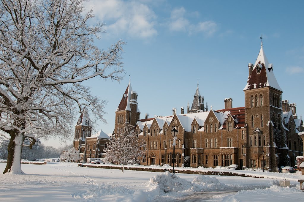 Charterhouse School in the Snow