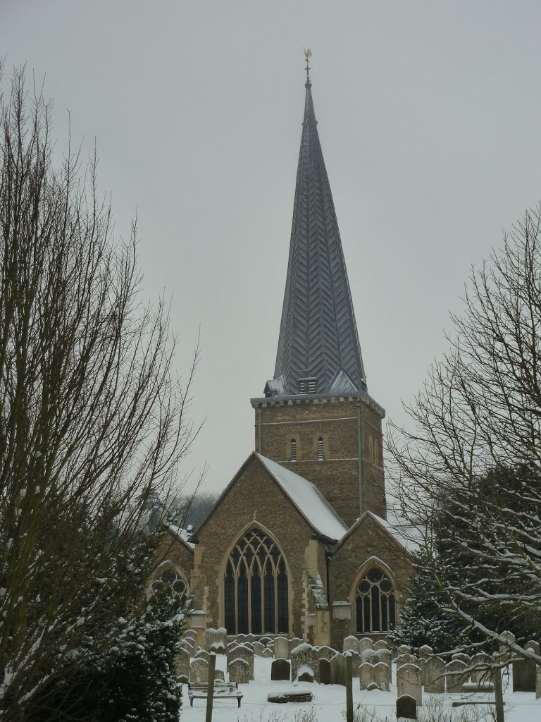 19-01-2013. Parish church, Godalming.