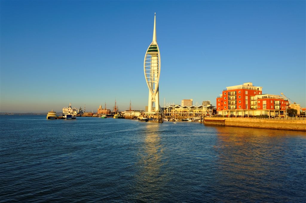 Portsmouth harbour looking up to Fareham
