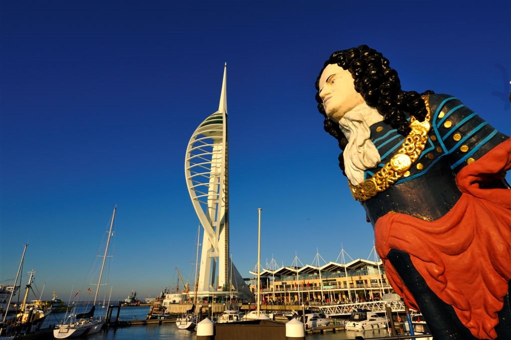 Spinnaker Tower & Figurehead