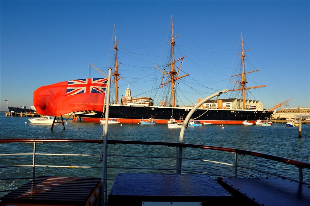 #82 The Colours of Britain ~ UK ~ HMS Warrior ~ Portsmouth Harbour