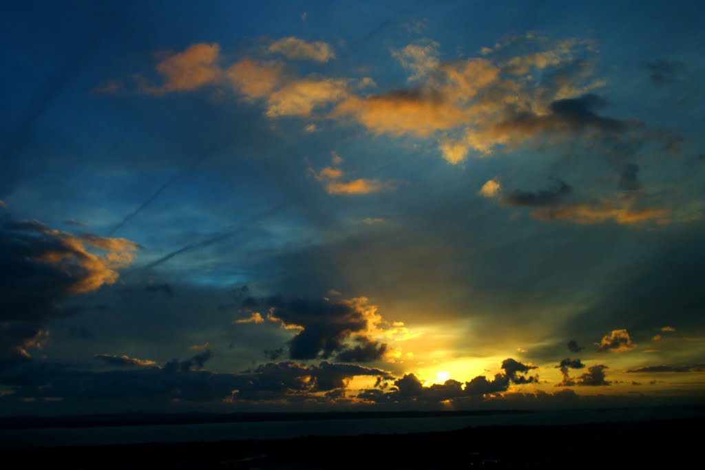 Sunset on the Solent
