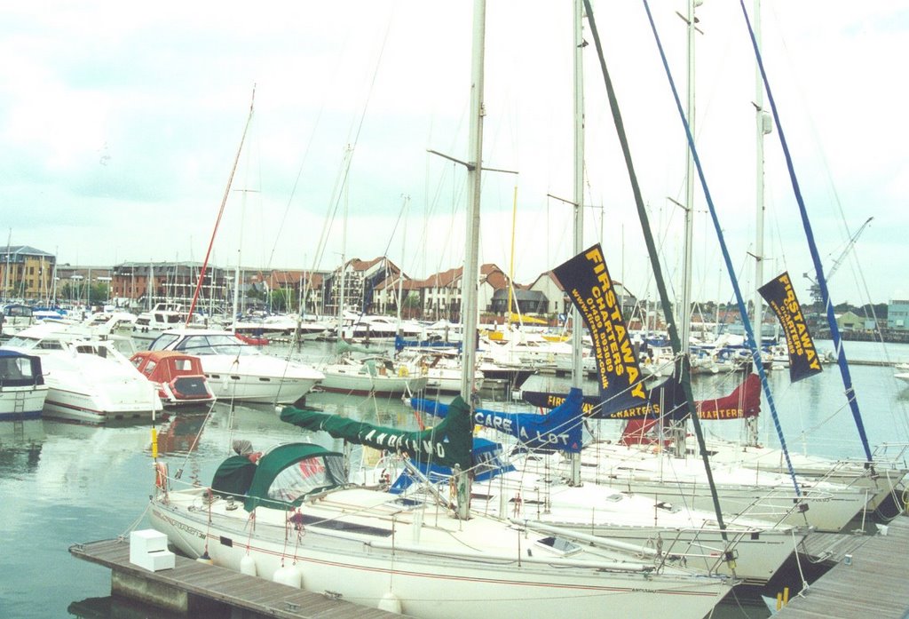 YACHTS MOORED