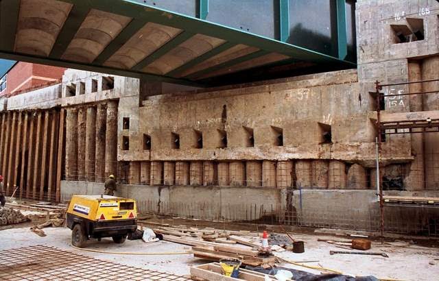 Grimsby Pasture Street Underpass being Built