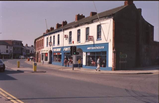 Grimsby Freedie Friths Old Motor Cycle Shop Now Gone