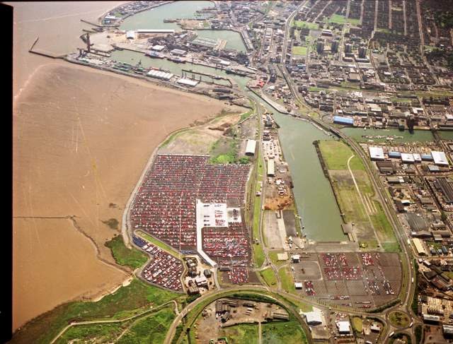 Aerial Grimsby Cars Imported
