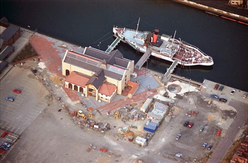 Aerial Fishing Heritage Museum Lincoln Castle Ferry