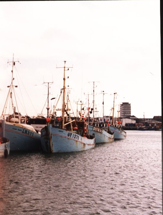 times gone by fising boats at rest