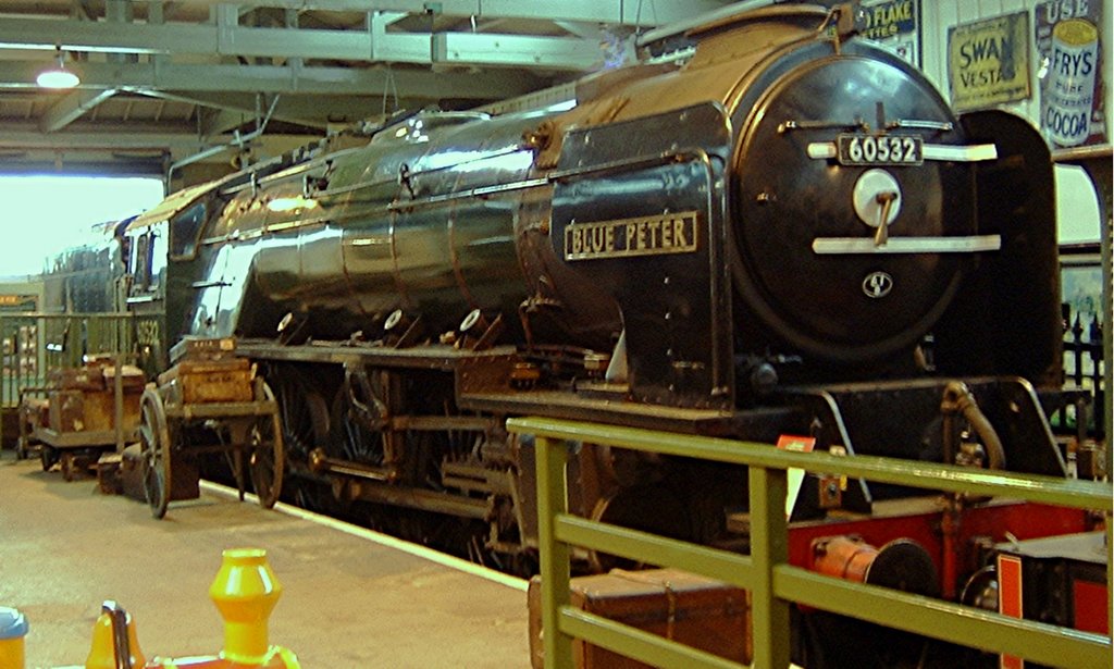 Blue Peter at Darlington Railway Museum