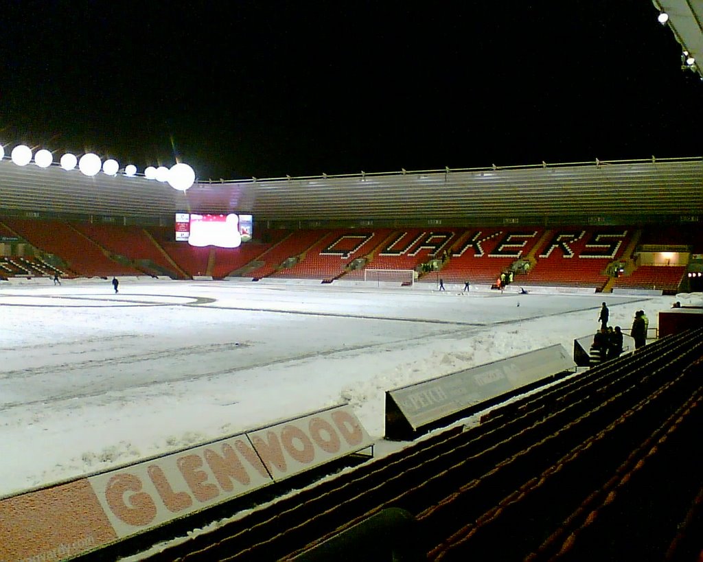 Darlington v Barnet 28th December 2005 before kick off