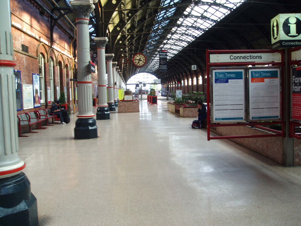 Bank Top Railway Station, Darlington UK. SEC
