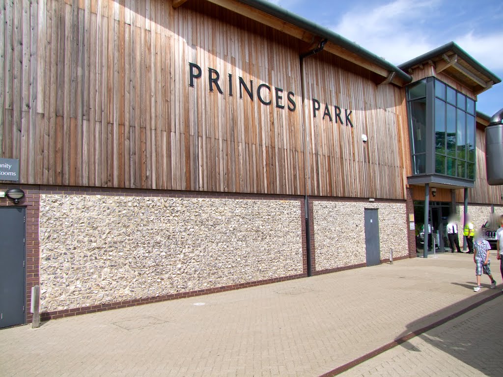 Princes Park Spielstätte von Dartford FC --2012--