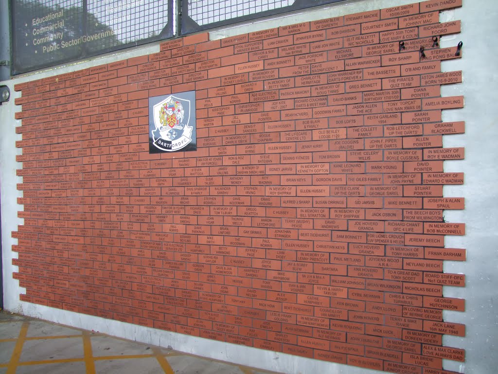 Princes Park Spielstätte von Dartford FC --2012--