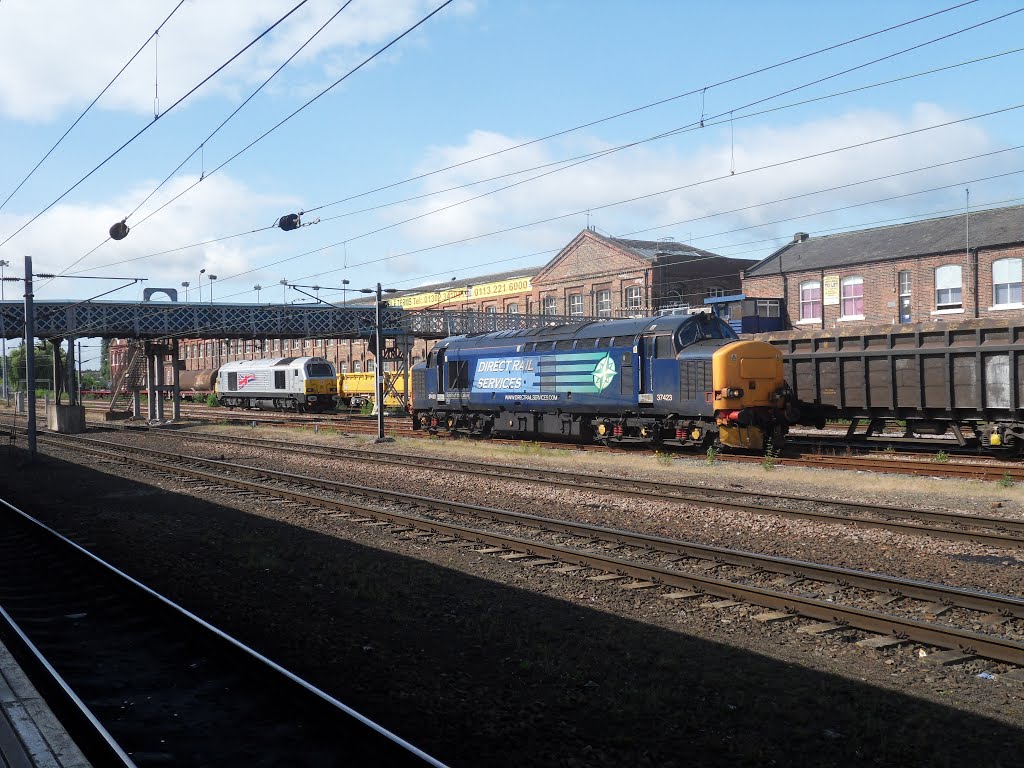 37423 and 67026 sit on the plant at doncaster