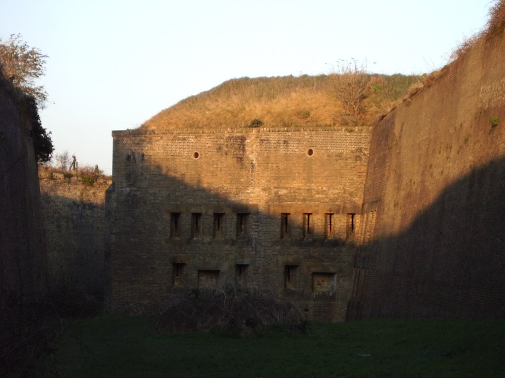 Caponier No. 3, Drop Redoubt, Western Heights, Dover, Kent, United Kingdom