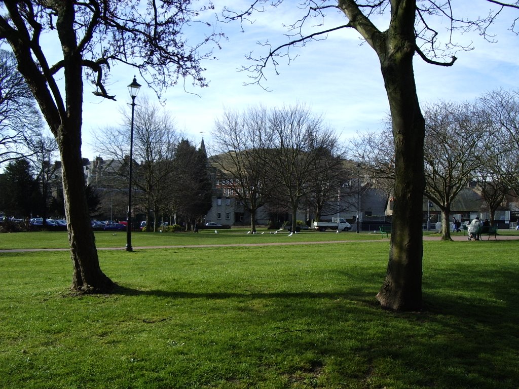 Pencester Gardens in Springtime, Dover, Kent, England, United Kingdom 1