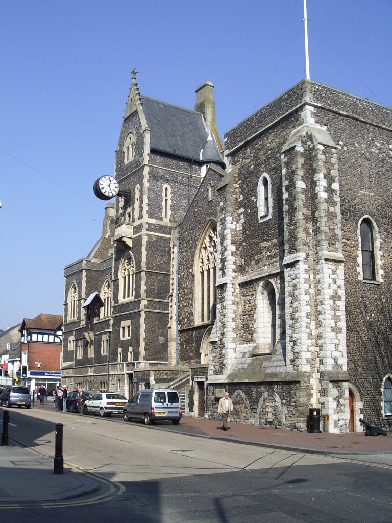 Victorian Dover Town Hall, Biggin Street, Kent, England, United Kingdom